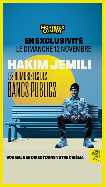 MONTREUX COMEDY POP CORN LES HUMORISTES DES BANCS PUBLICS 2023